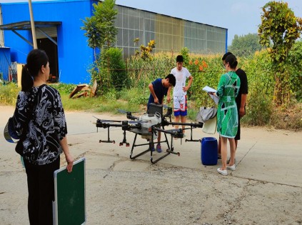 安徽：臨泉開展植保無人駕駛航空器試點補貼入戶核查